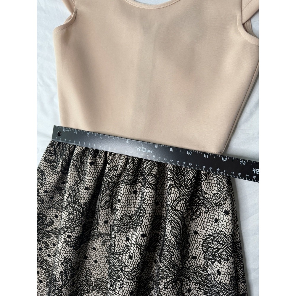 Rue21 Women's Lace Fit & Flare Dress Pink Black Size Small NWT - Picture 4 of 5